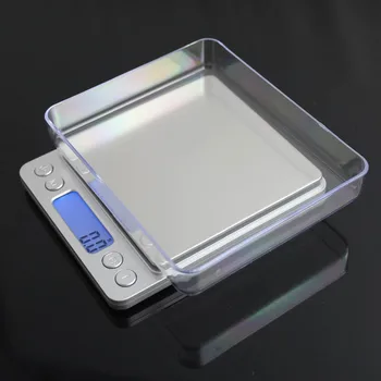 3000g x 0.1g Mini Digital Scale Weighting Scale Electronic and LCD Display g/ oz/ ct/ gn Precision with 2 trays 3kgx0.1g
3000g x 0.1g Mini Digital Scale Weighting Scale Electronic and LCD Display g/ oz/ ct/ gn Precision with 2 trays 3kgx0.1g