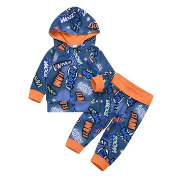 2 PCS Baby Boys Clothes Long Sleeve Hooded Top+Harem Pant Clothing Set Spring Autumn Kids Casual Tracksuit Girls Outifits D1169
2 PCS Baby Boys Clothes Long Sleeve Hooded Top+Harem Pant Clothing Set Spring Autumn Kids Casual Tracksuit Girls Outifits D1169