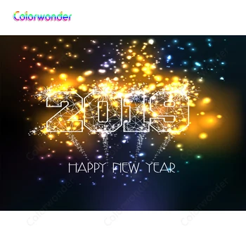 Colorwonder Black Photography Background Big Words 2019 7x5ft Golden And Sliver Dots Seamless Backdrop for New Year Party Prop
Colorwonder Black Photography Background Big Words 2019 7x5ft Golden And Sliver Dots Seamless Backdrop for New Year Party Prop
