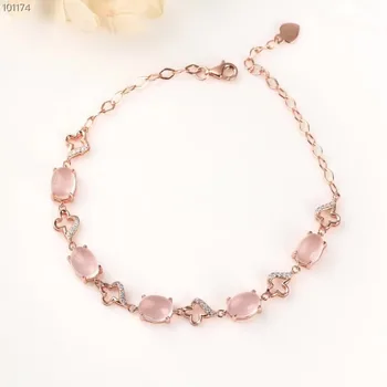 fine jewelry gemstone factory wholesale 925 sterling silver natural quartz pink crystal adjustable bracelet for women
fine jewelry gemstone factory wholesale 925 sterling silver natural quartz pink crystal adjustable bracelet for women