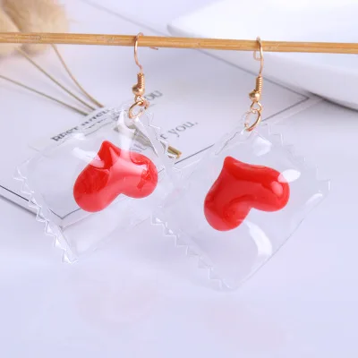 Cute Romantic Red Heart Drop Earrings with clear packing for Women Girls lovely pure Jewelry Gift
Cute Romantic Red Heart Drop Earrings with clear packing for Women Girls lovely pure Jewelry Gift