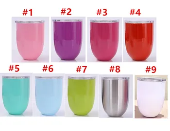 Quevinal60pcs 9 Colors 10oz Egg Cup Double Layer Stemless Mugs Powder Coated Stainless Steel Beer Glasses Vacuum Insulated Cups
Quevinal60pcs 9 Colors 10oz Egg Cup Double Layer Stemless Mugs Powder Coated Stainless Steel Beer Glasses Vacuum Insulated Cups