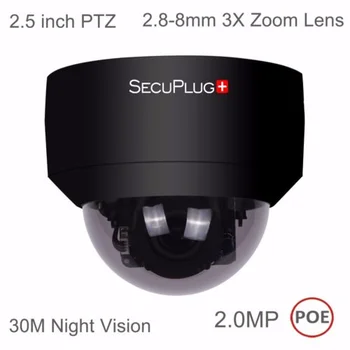 HD 1080P PTZ Outdoor POE IP Camera 3X Optical Pan/Tilt/3X Motorized Zoom Black/White
HD 1080P PTZ Outdoor POE IP Camera 3X Optical Pan/Tilt/3X Motorized Zoom Black/White