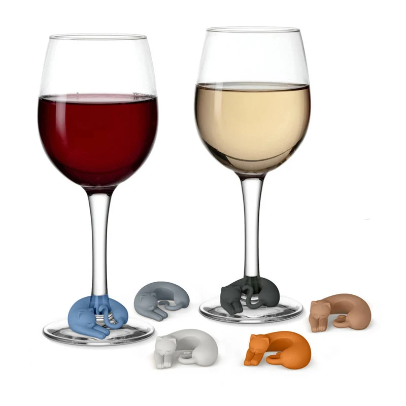 6PCs/lot Animal Shape Party Silicone Cup Cat Wine Glass Charms Gifts Label Marker Sticker New Year Festival Birthday Glass Label
6PCs/lot Animal Shape Party Silicone Cup Cat Wine Glass Charms Gifts Label Marker Sticker New Year Festival Birthday Glass Label