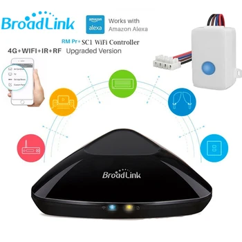 Broadlink Smart Home Automation WiFi Switch RM Pro Controller Onoff Switch SC1 Work for Alexa Google Home WiFi+IR+RF Android iOS
Broadlink Smart Home Automation WiFi Switch RM Pro Controller Onoff Switch SC1 Work for Alexa Google Home WiFi+IR+RF Android iOS