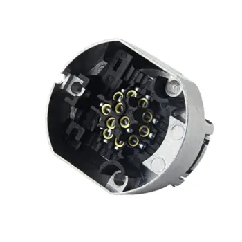 13Pin Metal Trailer Socket Aluminium Alloy 13 Way Lights Connectors Electrics Adapter For Car RV Caravan
13Pin Metal Trailer Socket Aluminium Alloy 13 Way Lights Connectors Electrics Adapter For Car RV Caravan