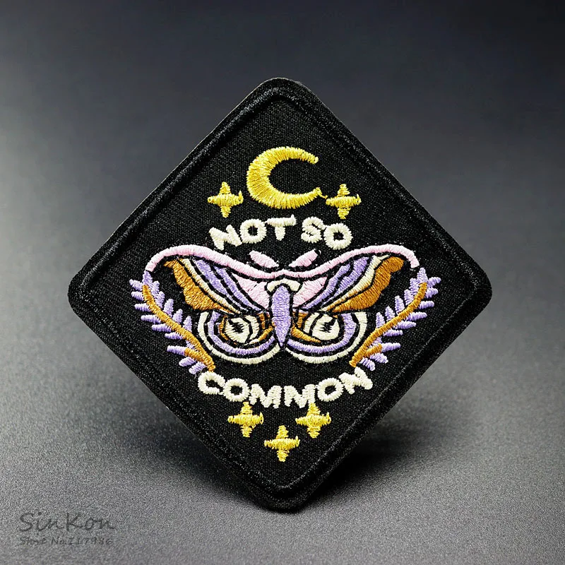 NOT SO COMMON Size:7.5x7.5cm Patch Badges Embroidered Applique Sewing Clothes Stickers Garment Apparel Accessories
NOT SO COMMON Size:7.5x7.5cm Patch Badges Embroidered Applique Sewing Clothes Stickers Garment Apparel Accessories