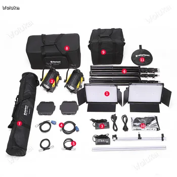 LED Camera Lamp Film and Television 2 - 3 People Interview Lamp Studio Light Makeup Lamp Micro Film Set CD50 T07
LED Camera Lamp Film and Television 2 - 3 People Interview Lamp Studio Light Makeup Lamp Micro Film Set CD50 T07