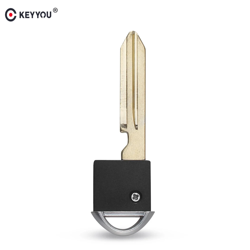 

KEYYOU Replacement Emergency Valet Insert Car Key Fob Uncut Blade For Nissan Infiniti Alitma Armada Cube EX35 M35 M45 2006-2011