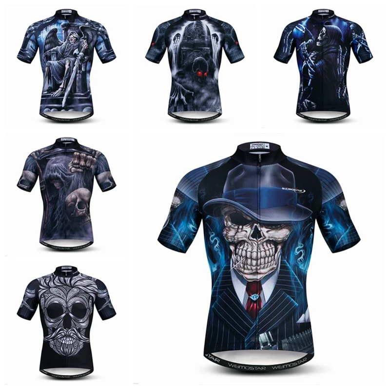Weimostar Skull Cycling Jersey Men Summer Breathable Sport Bicycle Clothing Camisa Ciclismo Youth Short Sleeve MTB Bike Jersey
Weimostar Skull Cycling Jersey Men Summer Breathable Sport Bicycle Clothing Camisa Ciclismo Youth Short Sleeve MTB Bike Jersey