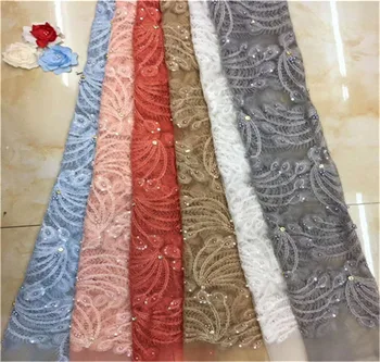 African Lace Fabric beads Stones French Lace Net Fabric Ankara Life Style Mesh Voile Guipure Net Lace Dress Material For Wedding
African Lace Fabric beads Stones French Lace Net Fabric Ankara Life Style Mesh Voile Guipure Net Lace Dress Material For Wedding