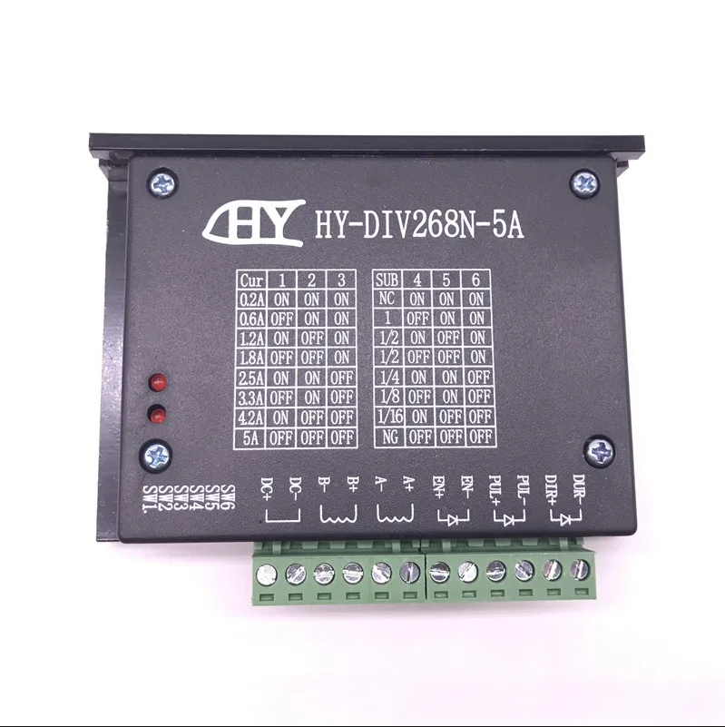 Single Pulse 5A TB6600 Stepper Motor Driver Controller 9~42V Micro-Step CNC
Single Pulse 5A TB6600 Stepper Motor Driver Controller 9~42V Micro-Step CNC
