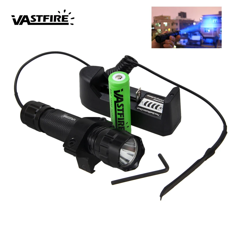 Tactical Q5 LED WF-501B MINI Scout Light Outdoor Rifle Hunting Flashlight 5000 lumen Weapon Light LED Lanterna Fit 20mm Rail
Tactical Q5 LED WF-501B MINI Scout Light Outdoor Rifle Hunting Flashlight 5000 lumen Weapon Light LED Lanterna Fit 20mm Rail