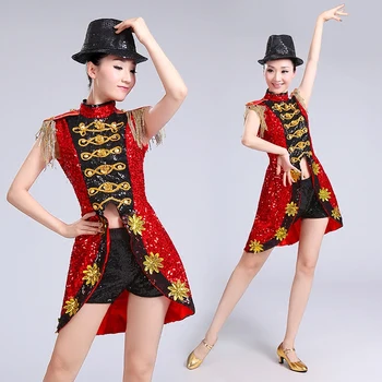 Jazz dance costume modern dance costume adult ds nightclub fashion sequins bar performance suits tassel tuxedo
Jazz dance costume modern dance costume adult ds nightclub fashion sequins bar performance suits tassel tuxedo