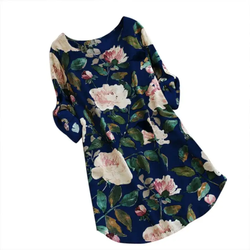 2018 Women Floral Print Mini Dress Summer Plus Size Party Long Long Sleeve Dress Vestidos
2018 Women Floral Print Mini Dress Summer Plus Size Party Long Long Sleeve Dress Vestidos