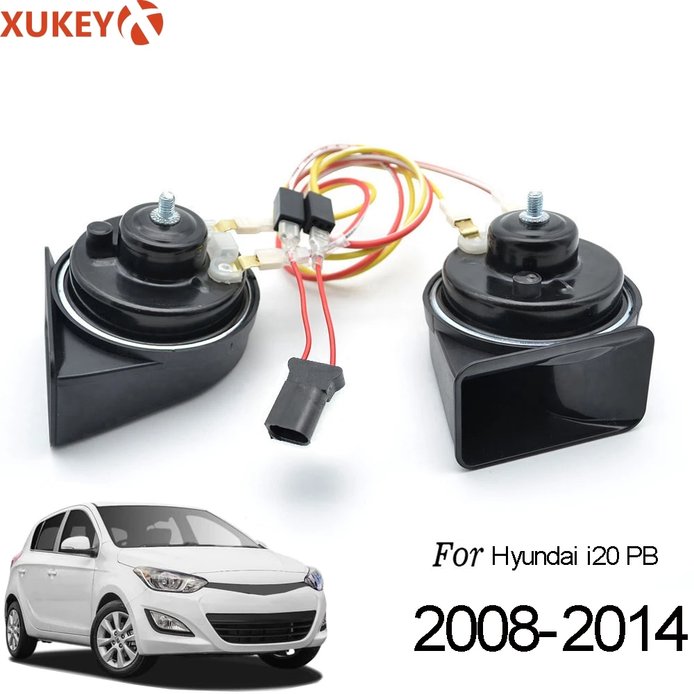 For Hyundai i20 PB 2008 2009 2010 2011 2012 2013 2014 Snail Horn 110-125db Loud Waterproof Auto Horns Dual Tone Car Horn
For Hyundai i20 PB 2008 2009 2010 2011 2012 2013 2014 Snail Horn 110-125db Loud Waterproof Auto Horns Dual Tone Car Horn