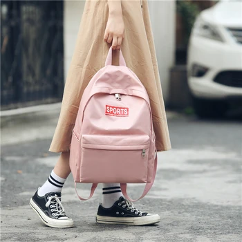 Harajuku Simple Women Backpack 2018 Boys & Girls School Bags Classic Travel Daypack Letter Printing Laptop Bag Pack For Teenage
Harajuku Simple Women Backpack 2018 Boys & Girls School Bags Classic Travel Daypack Letter Printing Laptop Bag Pack For Teenage