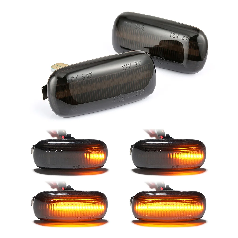 Side View Mirror Turn Signal Glass Repeater LED Module Sequential For INFINITI