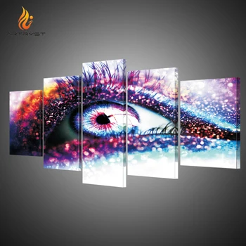 Artryst HD Print Modern Colorful Eyes Poster Wall Art House Decorations for Living Room 5piece Canvas Painting on Wall AR030
Artryst HD Print Modern Colorful Eyes Poster Wall Art House Decorations for Living Room 5piece Canvas Painting on Wall AR030