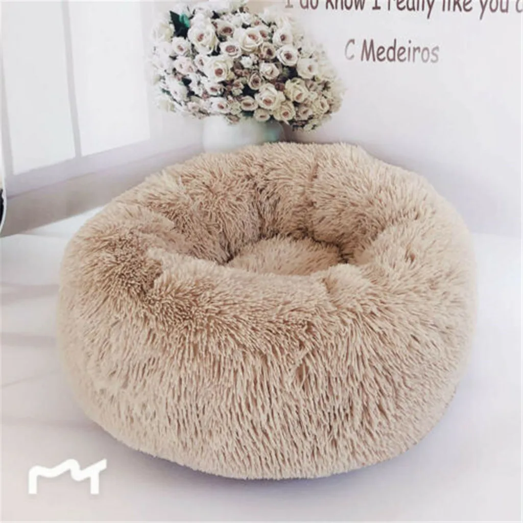 Dog Round Cat Winter Warm Sleeping Bag Long Plush Soft Pet Bed Calming Bed S/M/L High-quality materials comfortable 2019 new 627
Dog Round Cat Winter Warm Sleeping Bag Long Plush Soft Pet Bed Calming Bed S/M/L High-quality materials comfortable 2019 new 627