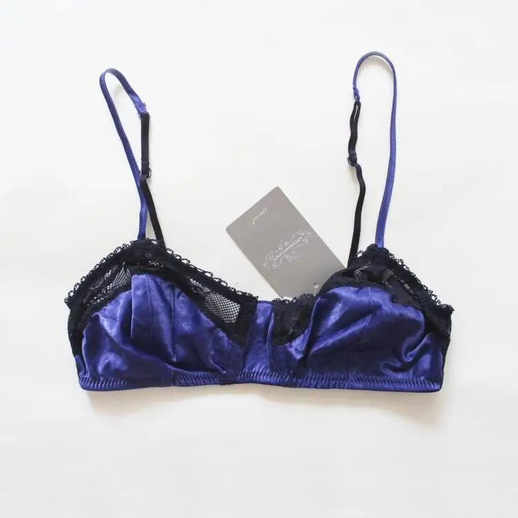Wireless bra hairline shoulder strap ultra-thin wireless underwear boneless bra underwear blue gem
Wireless bra hairline shoulder strap ultra-thin wireless underwear boneless bra underwear blue gem