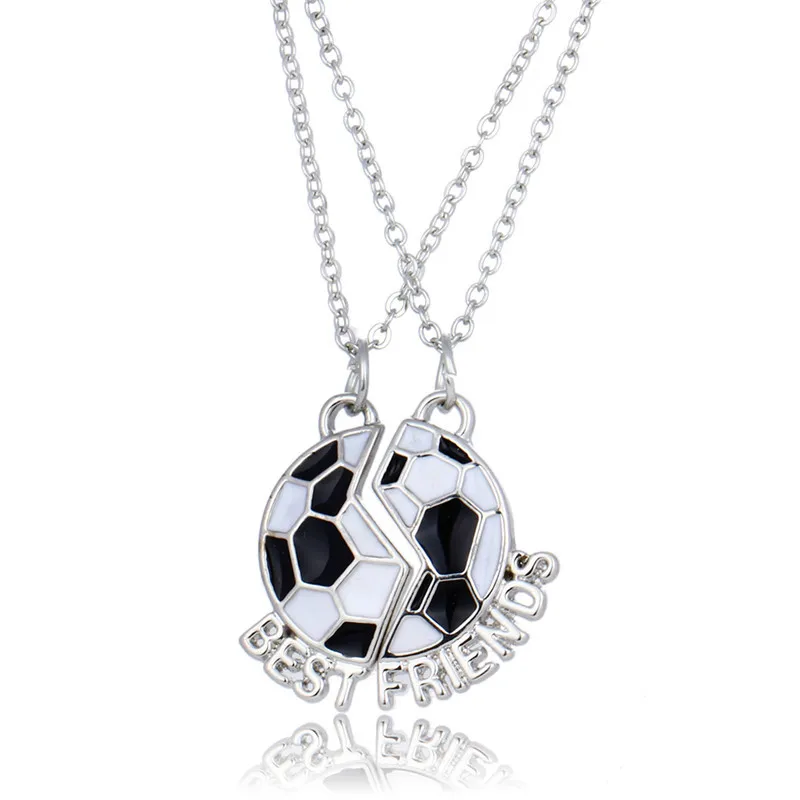 2pcs/Pair "Best Friend" Kids Girl Necklaces Enamel Soccer Paw Print Necklace For Children Jewelry, Birthday Gifts,MDNEN, NF028
2pcs/Pair "Best Friend" Kids Girl Necklaces Enamel Soccer Paw Print Necklace For Children Jewelry, Birthday Gifts,MDNEN, NF028