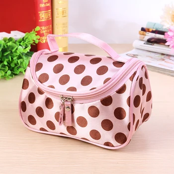 Cute Girls Polka Dot Double Zipper Organizer Make Up Travel Storage Waterproof Women Portable Durable Cosmetic Bag Toiletry
Cute Girls Polka Dot Double Zipper Organizer Make Up Travel Storage Waterproof Women Portable Durable Cosmetic Bag Toiletry