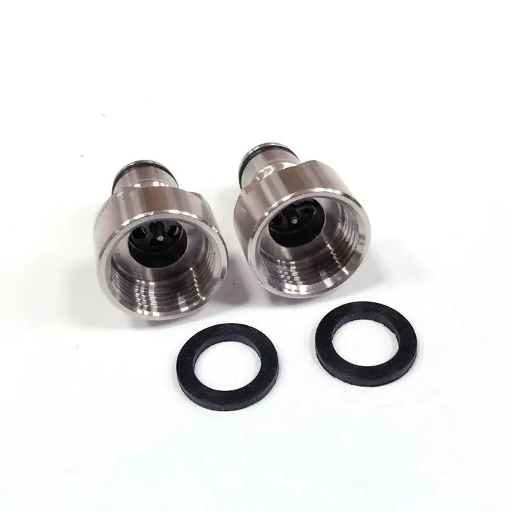 G5/8"thread Cornelius Type Ball Lock Quick Disconnect Conversion Kit Gas & Liquid posts
G5/8"thread Cornelius Type Ball Lock Quick Disconnect Conversion Kit Gas & Liquid posts
