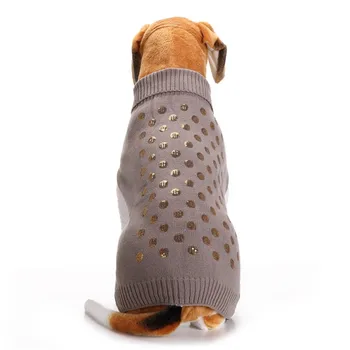 New Autumn/winter Wool Pet Dog Sweaters Christmas Flash Squama Knitting Sweater for Small and Medium Dog Pet Clothes(gray)
New Autumn/winter Wool Pet Dog Sweaters Christmas Flash Squama Knitting Sweater for Small and Medium Dog Pet Clothes(gray)