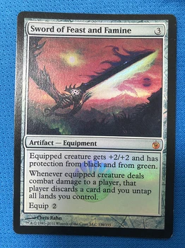 Sword of Feast and Famine Mirrodin Besieged Foil magician ProxyKing 8.0 VIP the proxy cards to gathering every single mg card.
Sword of Feast and Famine Mirrodin Besieged Foil magician ProxyKing 8.0 VIP the proxy cards to gathering every single mg card.