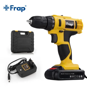 Frap Electric Screwdriver Cordless Drill 18 V Max Mini Wireless Power Driver Power Tools Screwdriver Electric Drill YHD-618 
Frap Electric Screwdriver Cordless Drill 18 V Max Mini Wireless Power Driver Power Tools Screwdriver Electric Drill YHD-618