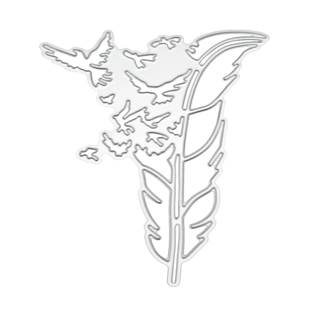 Feather and bird Cutting dies For DIY troqueles de corte de metal scrapbooking Embossing Paper Wedding Cards Photo Album Craft
Feather and bird Cutting dies For DIY troqueles de corte de metal scrapbooking Embossing Paper Wedding Cards Photo Album Craft