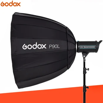 Godox Deep Parabolic Bowens Mount Softbox P90L 90CM 35" for Studio Flash Speedlite Reflector Photo Studio Softbox
Godox Deep Parabolic Bowens Mount Softbox P90L 90CM 35" for Studio Flash Speedlite Reflector Photo Studio Softbox