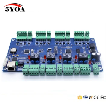 TCP/IP RFID Access Control System Door Access Panel LAN Interface Gate Access Controller for Four Door
TCP/IP RFID Access Control System Door Access Panel LAN Interface Gate Access Controller for Four Door