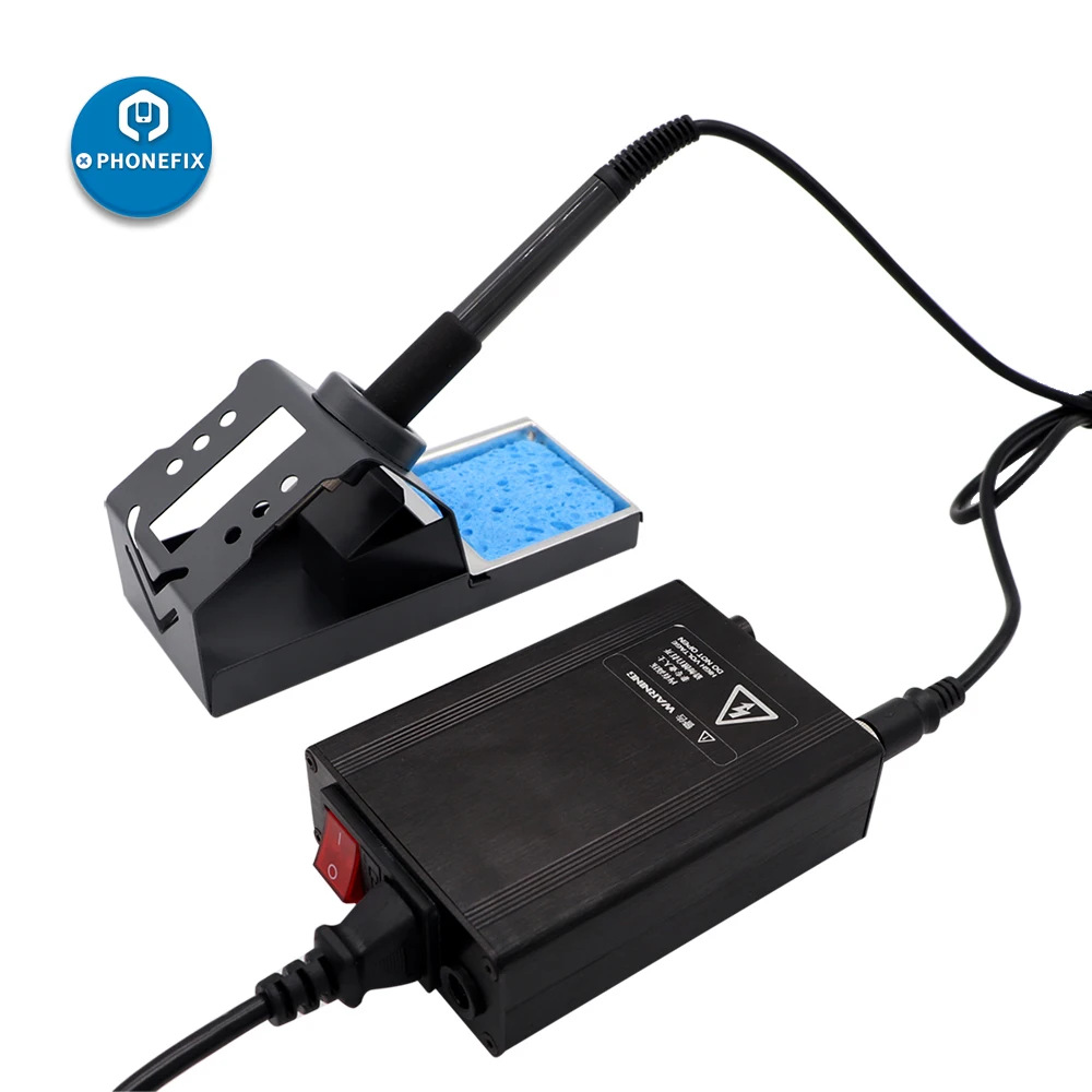 72W Upgrade version T12-D soldering station electronic welding iron T12 Digital Soldering Iron circuit board PCB Welding Repair
72W Upgrade version T12-D soldering station electronic welding iron T12 Digital Soldering Iron circuit board PCB Welding Repair