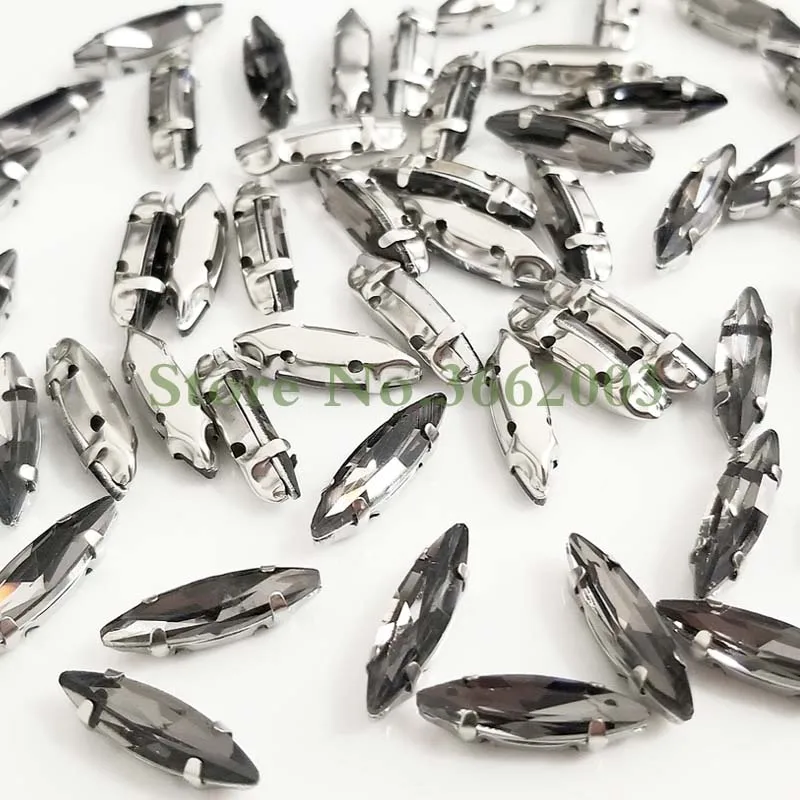 4x15mm 50pcs/pack gray Horse eye shape Glass Crystal flatback sew on rhinestones,Diy Clothing accessories SWM41503
4x15mm 50pcs/pack gray Horse eye shape Glass Crystal flatback sew on rhinestones,Diy Clothing accessories SWM41503