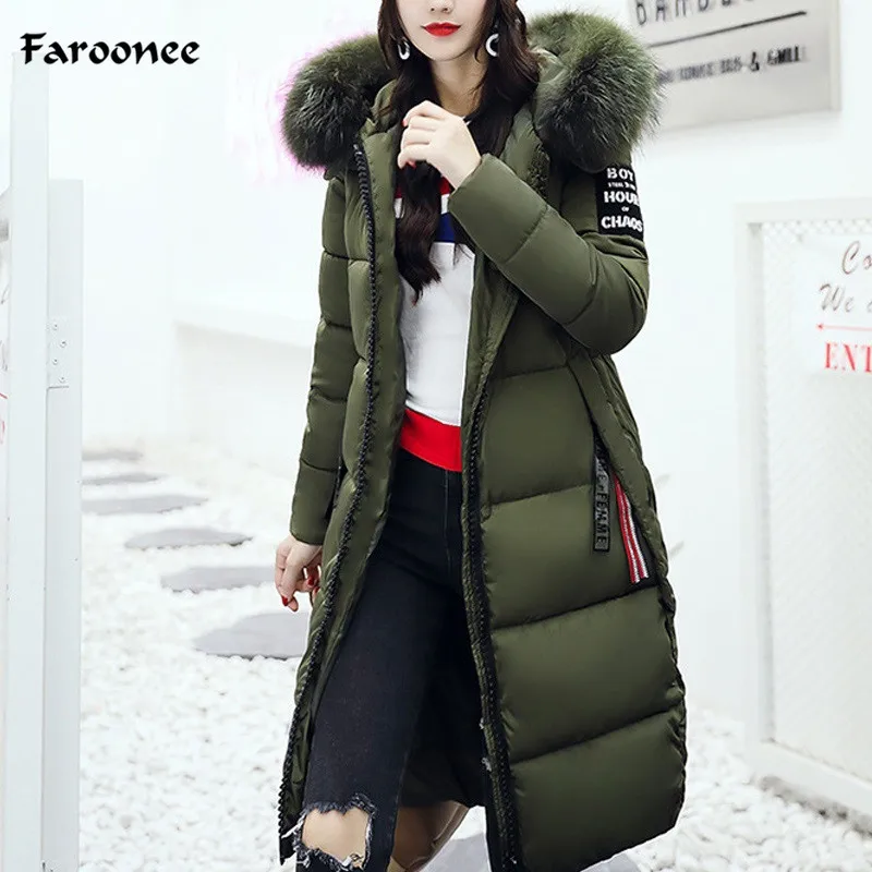 Fashion Long Thick Jacket Womens Hooded Faux Fur Collar Parkas Long Sleeve Zipper Female Slim Coat Ladies With Hood
Fashion Long Thick Jacket Womens Hooded Faux Fur Collar Parkas Long Sleeve Zipper Female Slim Coat Ladies With Hood