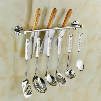 Stainless Steel Wall Mounted Knife Holder Bar Easy Storage Knife Rack Strip for Kitchen Cooking Tool Hook Kitchen Accessories
Stainless Steel Wall Mounted Knife Holder Bar Easy Storage Knife Rack Strip for Kitchen Cooking Tool Hook Kitchen Accessories
