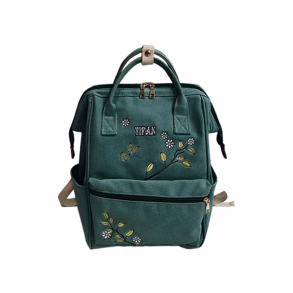 Female Backpack Vintage Embroidery Backpack Large Capacity Women Backpack Leisure Satchel Shoulder Bag Mochila Feminina Handle
Female Backpack Vintage Embroidery Backpack Large Capacity Women Backpack Leisure Satchel Shoulder Bag Mochila Feminina Handle