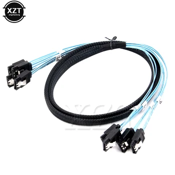 1M Blue Newest 6Gbps 4pcs/set Sata Cable Sas Cable High Quality for Server
1M Blue Newest 6Gbps 4pcs/set Sata Cable Sas Cable High Quality for Server