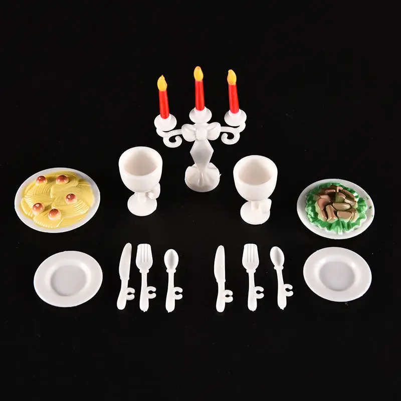 13 Pcs/set Cute Candle light Dinner for Doll Tableware Toys dollhouse Kitchen Toys For doll
13 Pcs/set Cute Candle light Dinner for Doll Tableware Toys dollhouse Kitchen Toys For doll