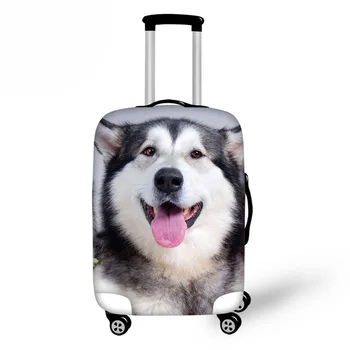 Cute Husky Puppy Dog Travel Luggage Cover 3D Animals Wolf Shark Print Elastic 18-28 inch Anti-dust Suitcase Covers
Cute Husky Puppy Dog Travel Luggage Cover 3D Animals Wolf Shark Print Elastic 18-28 inch Anti-dust Suitcase Covers
