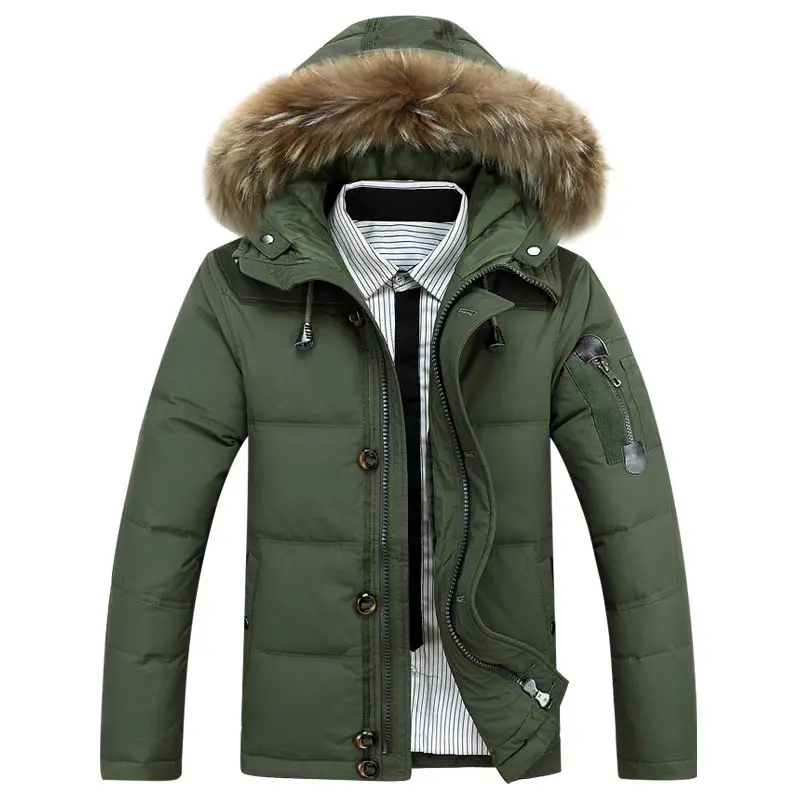 Men winter down jacket 2018 new fashion men solid windproof hooded men coats thicken warm men winter jacket outwear plus size
Men winter down jacket 2018 new fashion men solid windproof hooded men coats thicken warm men winter jacket outwear plus size