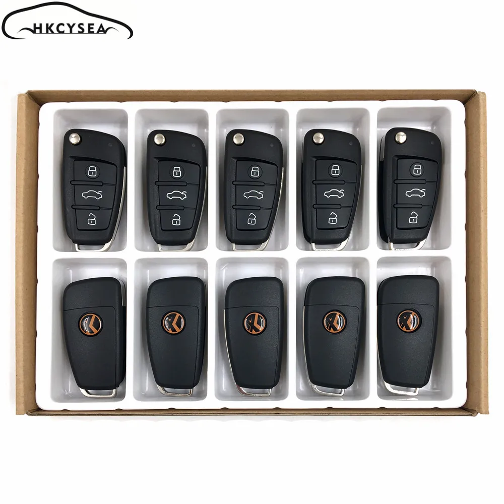 HKCYSEA English Version Universal Remote Key Fob 3 Button for Audi A6L Q7 Style for Xhorse VVDI Key Tool
HKCYSEA English Version Universal Remote Key Fob 3 Button for Audi A6L Q7 Style for Xhorse VVDI Key Tool
