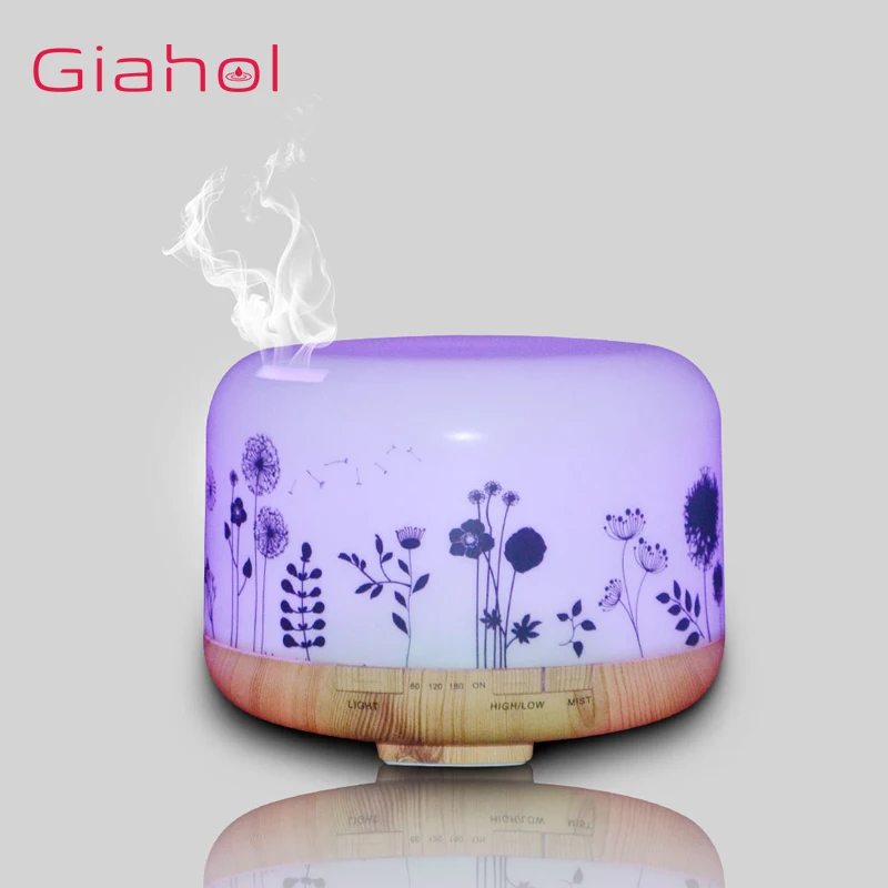 GIAHOL 500ML Essential Oil Aroma Diffuser Ultrasonic Aromatherapy Air Humidifier USB Moistener Atomizer Colorful Lights for home
GIAHOL 500ML Essential Oil Aroma Diffuser Ultrasonic Aromatherapy Air Humidifier USB Moistener Atomizer Colorful Lights for home