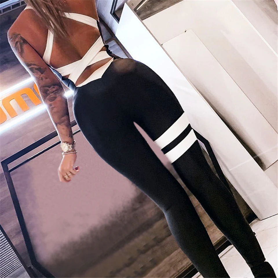 Ariel Sarah Sexy Women Sports Yoga Running Gym Fitness Leggings Pants Sleeveless Backless One Piece Long Pant Jumpsuit Clothes
Ariel Sarah Sexy Women Sports Yoga Running Gym Fitness Leggings Pants Sleeveless Backless One Piece Long Pant Jumpsuit Clothes