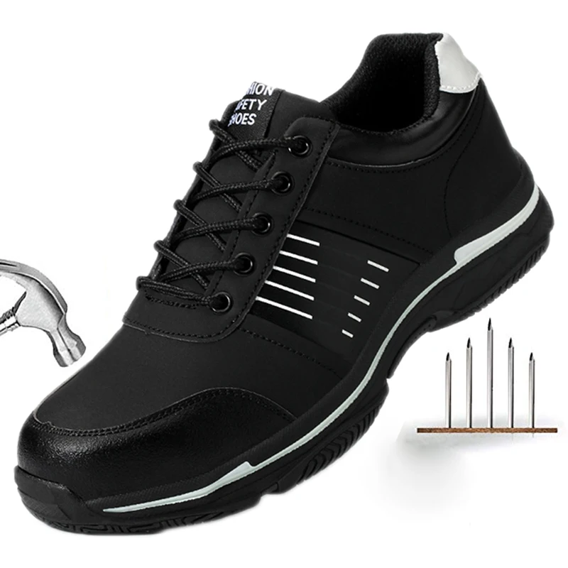 Men Steel Toe Work Safety Shoes Breathable Anti-smashing Anti-puncture Indestructible Shoes Men Work Safety Boot Casual Sneakers
Men Steel Toe Work Safety Shoes Breathable Anti-smashing Anti-puncture Indestructible Shoes Men Work Safety Boot Casual Sneakers