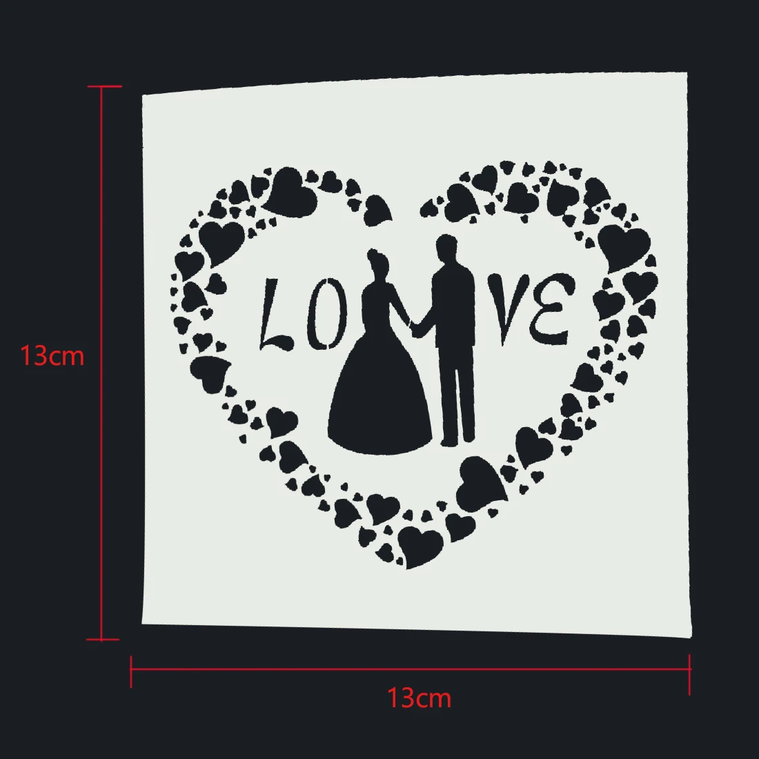 Pop Plastic Cake Foam Spray Template Barista Stencils Decoration Tool Garland Mold Cake Printing Flower Model
Pop Plastic Cake Foam Spray Template Barista Stencils Decoration Tool Garland Mold Cake Printing Flower Model