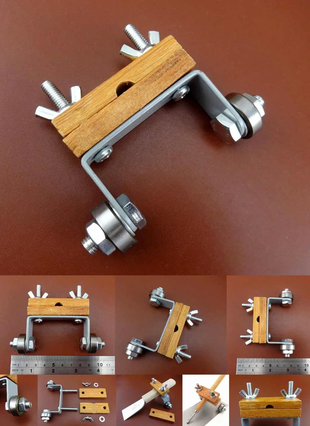 Metal Fixed-Angle Honing Guide Chisel Knife Cutter Sharpener Hand Machine Tool Leather Craft Sewing Stitching Carving Stamping
Metal Fixed-Angle Honing Guide Chisel Knife Cutter Sharpener Hand Machine Tool Leather Craft Sewing Stitching Carving Stamping