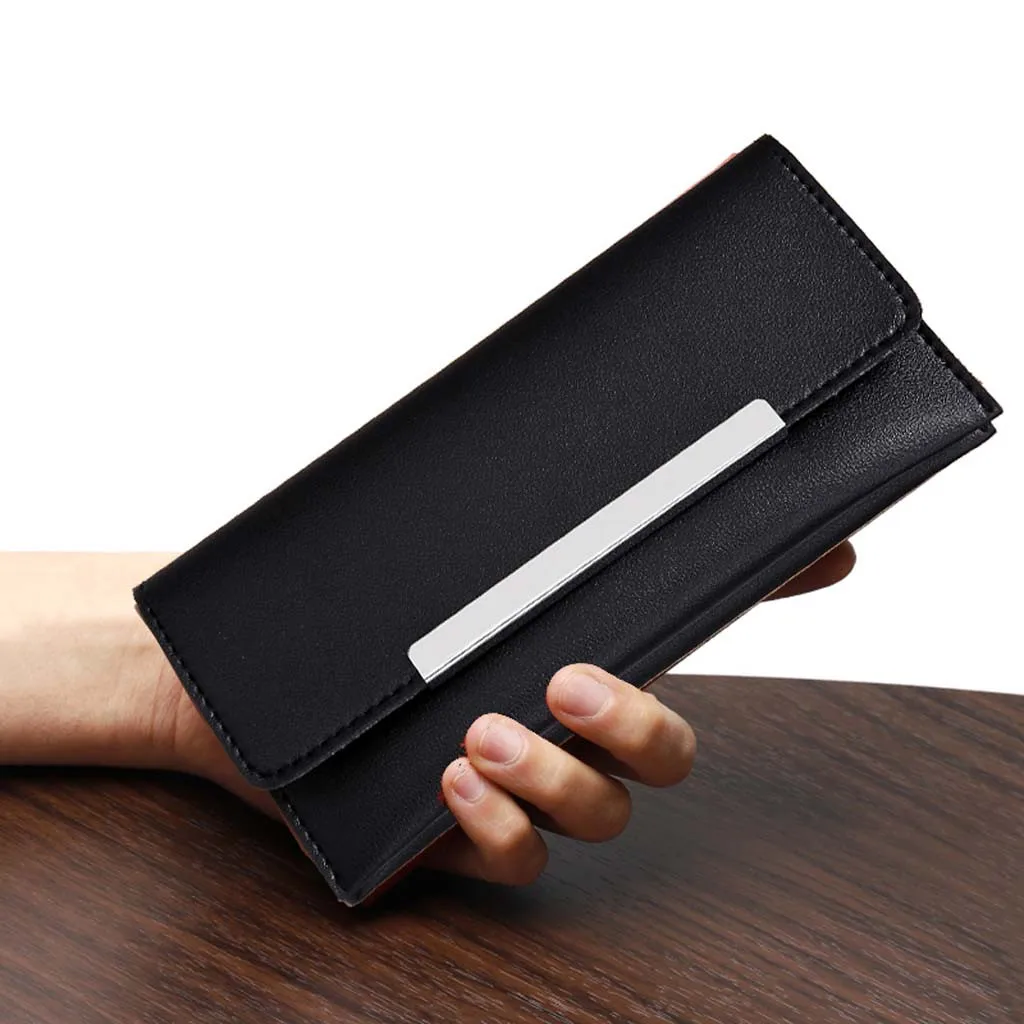 Leather Women Wallets Hasp Lady Moneybags Zipper Coin Purse Woman Envelope Wallet Money Cards ID Holder Bags Purses Pocket #3
Leather Women Wallets Hasp Lady Moneybags Zipper Coin Purse Woman Envelope Wallet Money Cards ID Holder Bags Purses Pocket #3